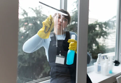 Nettoyage de vitres intérieures et extérieures à Champagné
